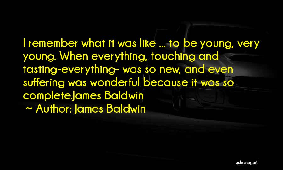 Very Touching Quotes By James Baldwin