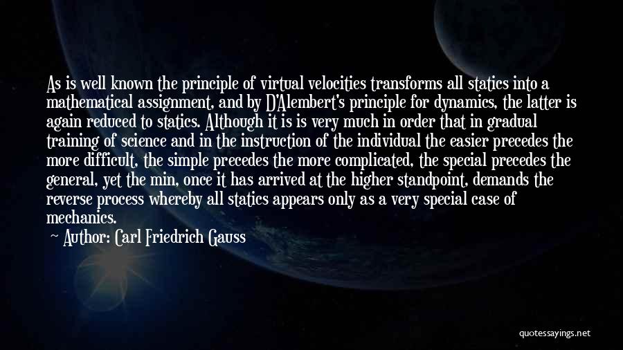 Very Well Known Quotes By Carl Friedrich Gauss