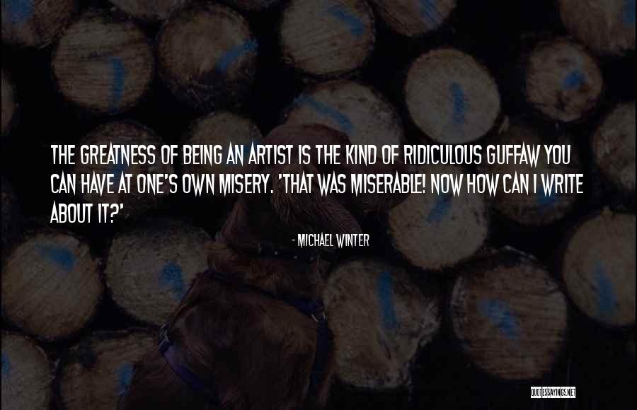 Vesena Quotes By Michael Winter Vesena Quotes By Michael Winter