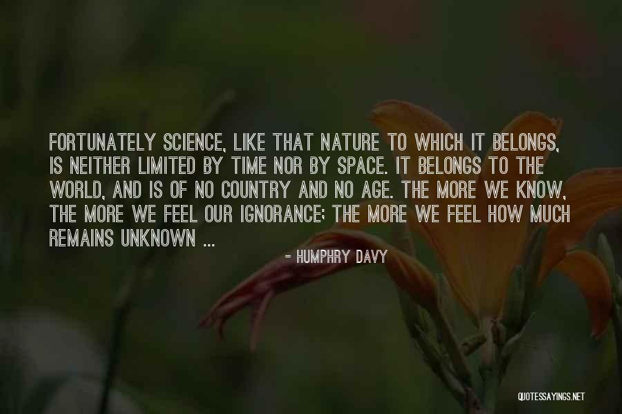 Veshtiresia Quotes By Humphry Davy Veshtiresia Quotes By Humphry Davy