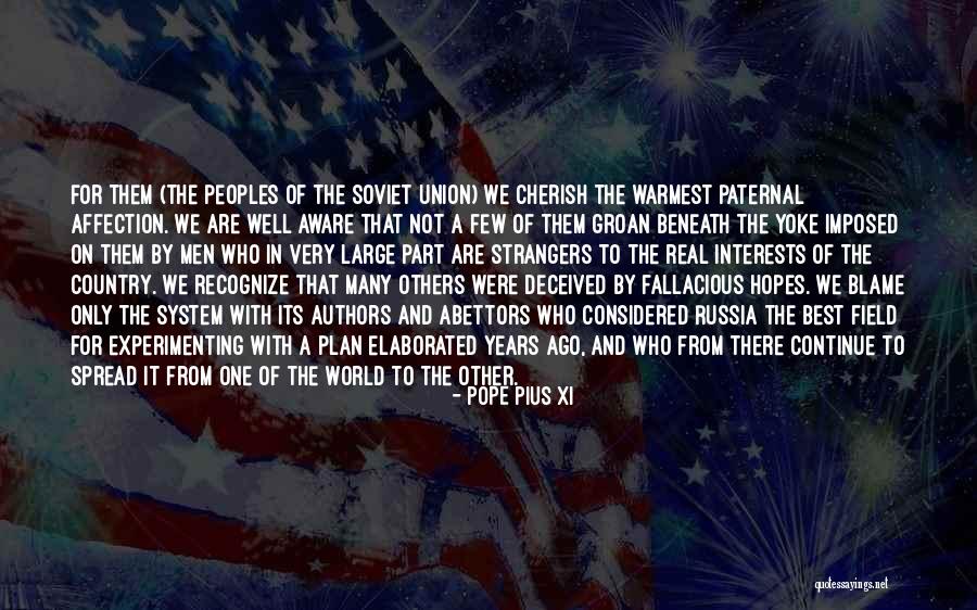 Vesnice Online Quotes By Pope Pius XI Vesnice Online Quotes By Pope Pius XI