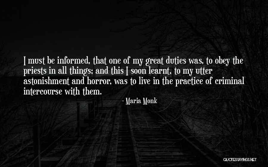 Vesnicko M Strediskov Online Quotes By Maria Monk Vesnicko M Strediskov Online Quotes By Maria Monk