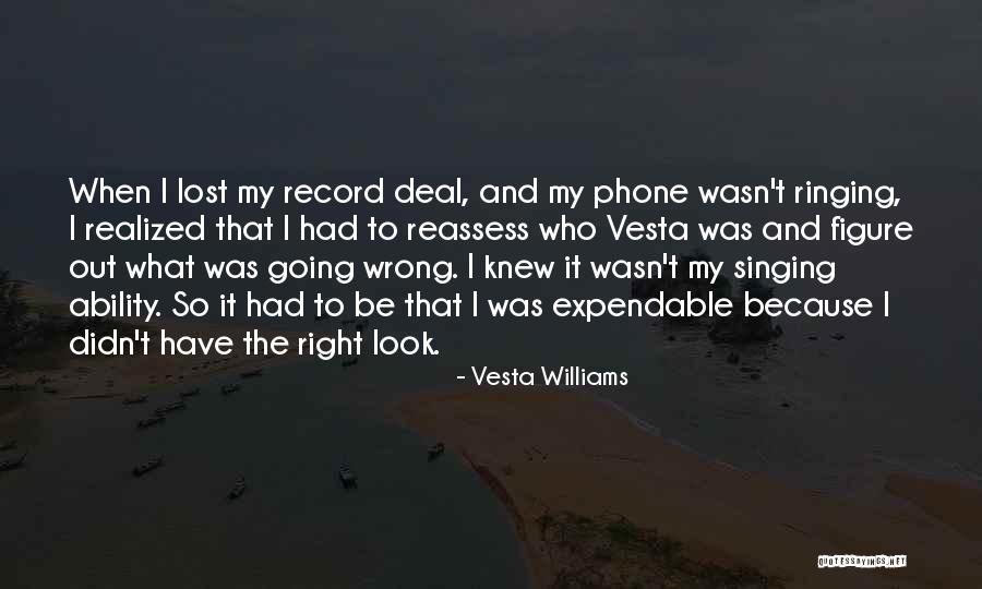 Vesta Williams Quotes 1382340