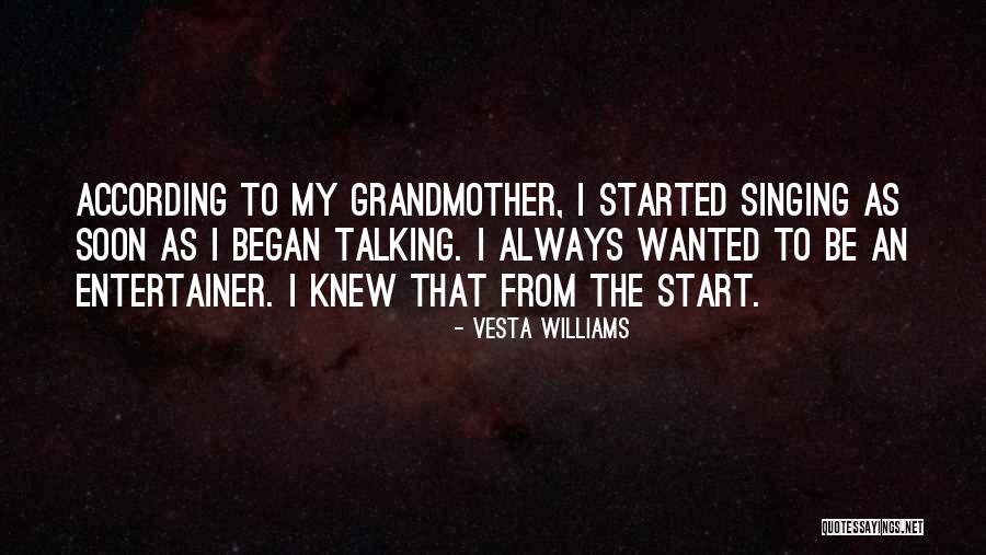 Vesta Williams Quotes 1808646