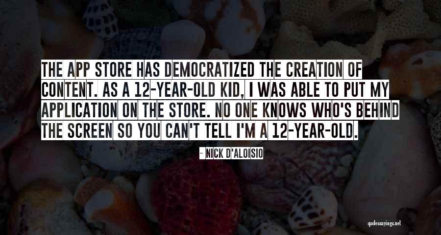 Vestibulo Significado Quotes By Nick D'Aloisio Vestibulo Significado Quotes By Nick D'Aloisio