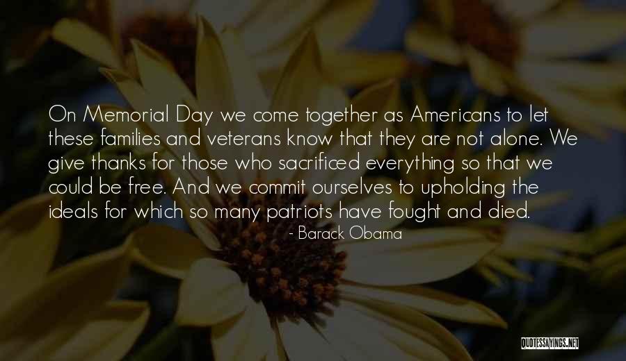 Veterans Day Day Quotes By Barack Obama