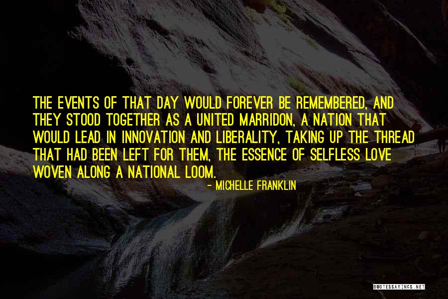 Veterans Day Day Quotes By Michelle Franklin