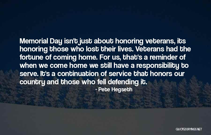 Veterans Memorial Quotes By Pete Hegseth Veterans Memorial Quotes By Pete Hegseth