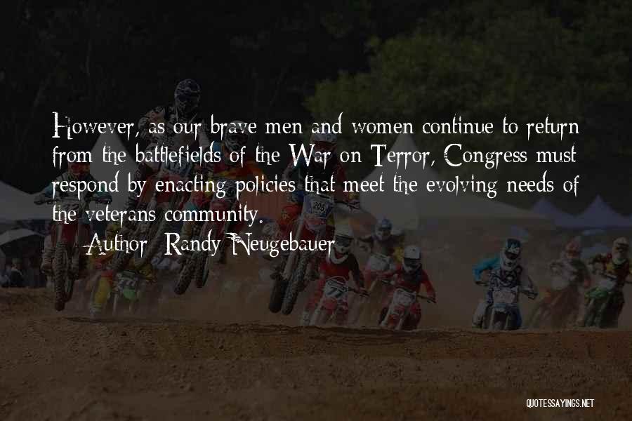 Veterans Quotes By Randy Neugebauer