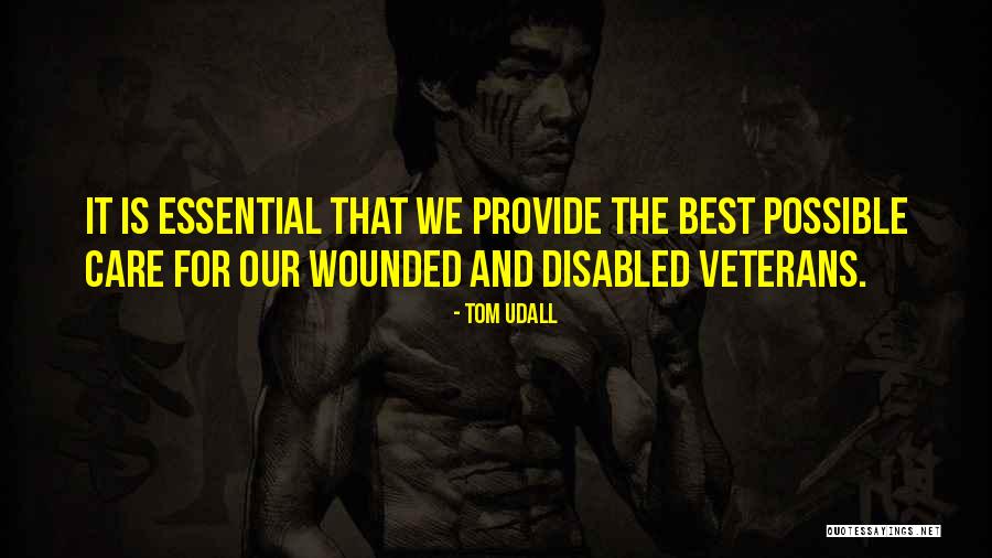 Veterans Quotes By Tom Udall