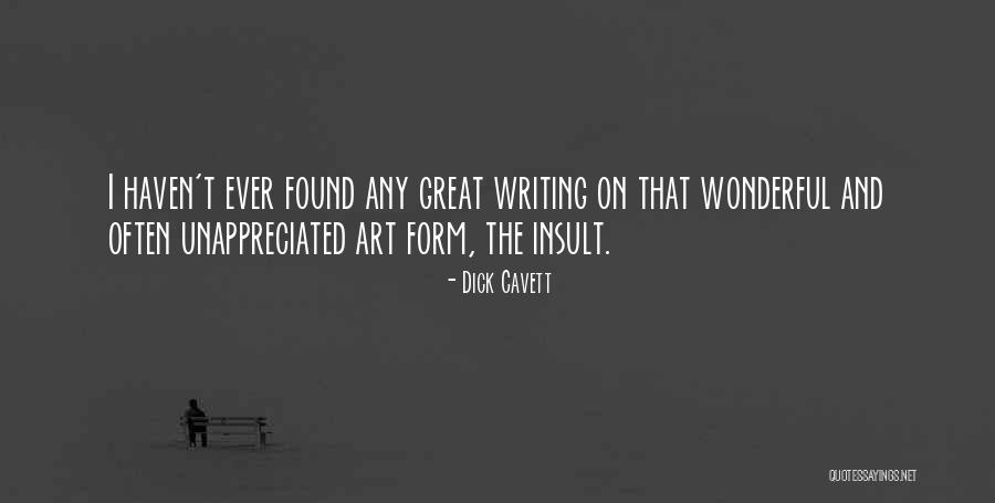 Vetr Quotes By Dick Cavett Vetr Quotes By Dick Cavett
