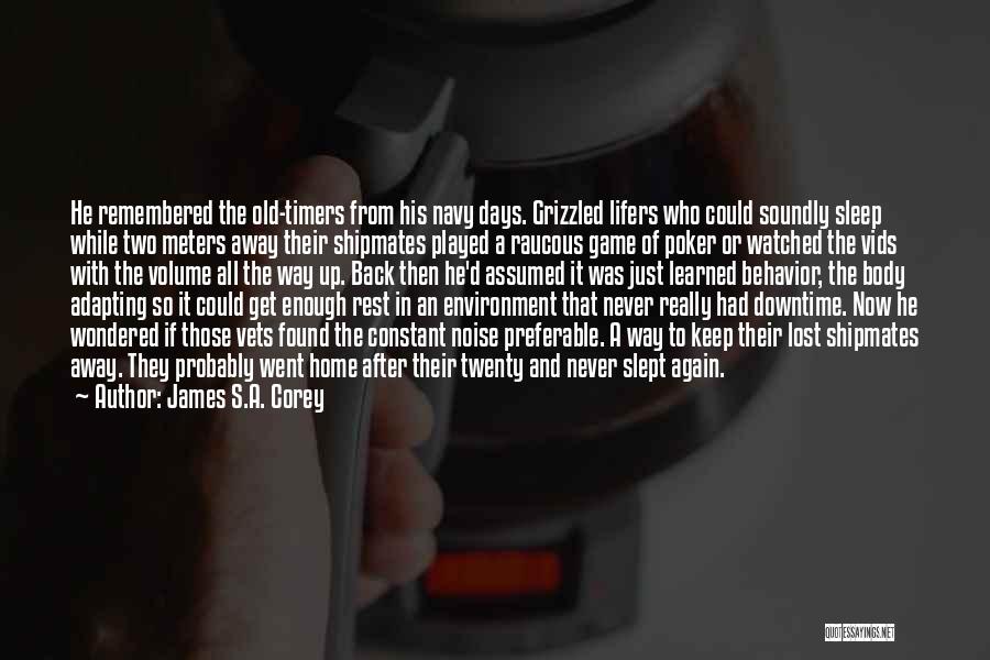 Vets Quotes By James S.A. Corey
