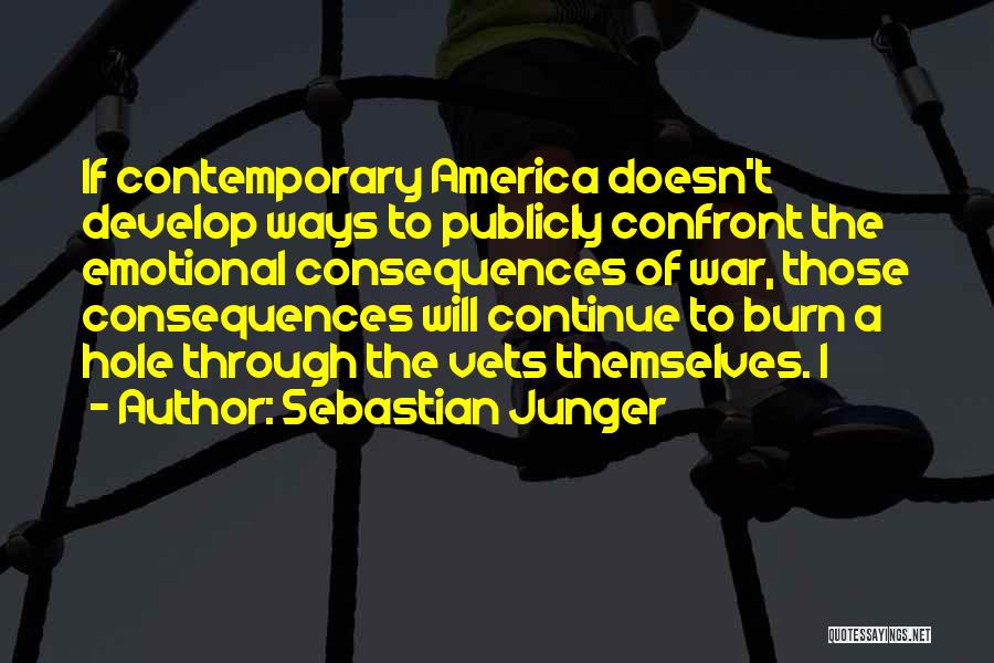 Vets Quotes By Sebastian Junger