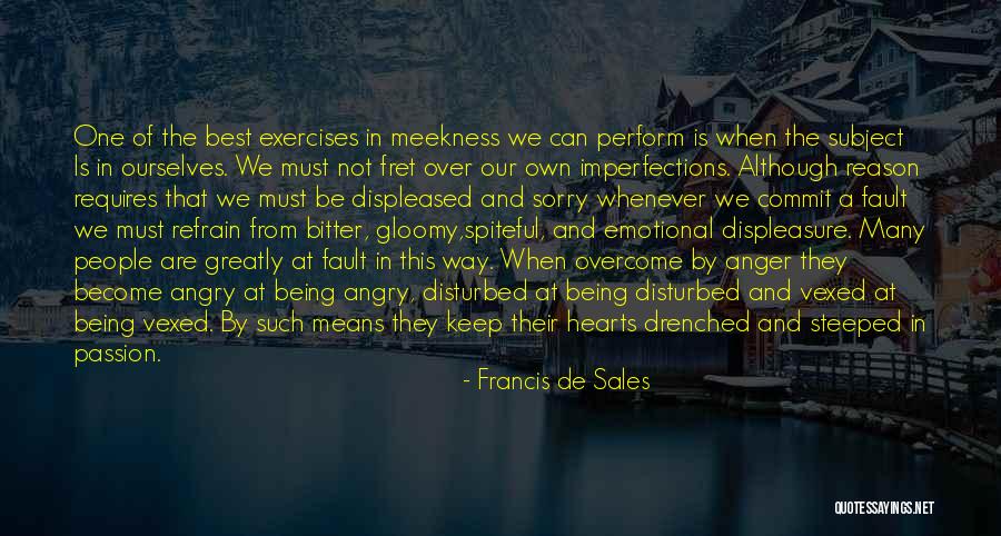 Vexed Quotes By Francis De Sales