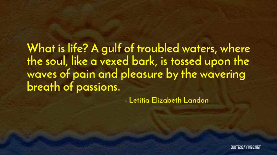 Vexed Quotes By Letitia Elizabeth Landon