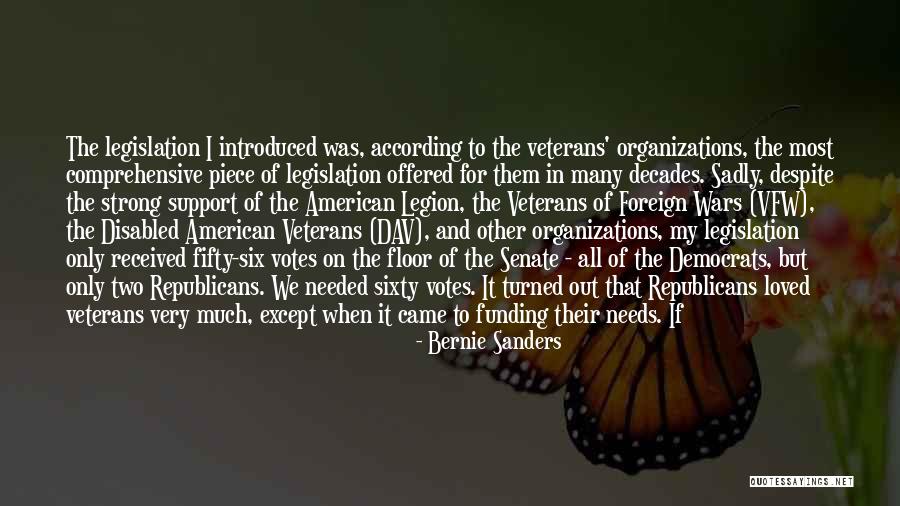 Vfw Quotes By Bernie Sanders Vfw Quotes By Bernie Sanders