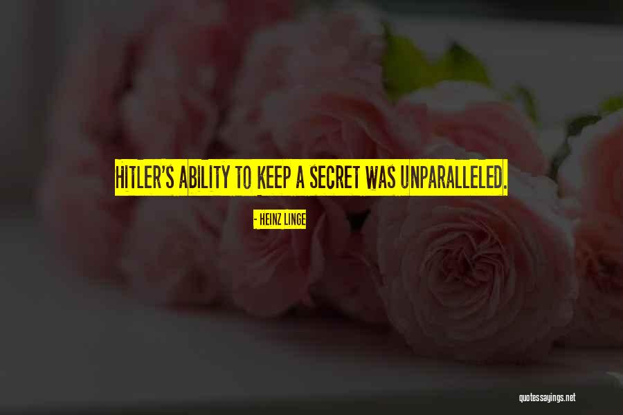 Vh1 Shows Quotes By Heinz Linge Vh1 Shows Quotes By Heinz Linge