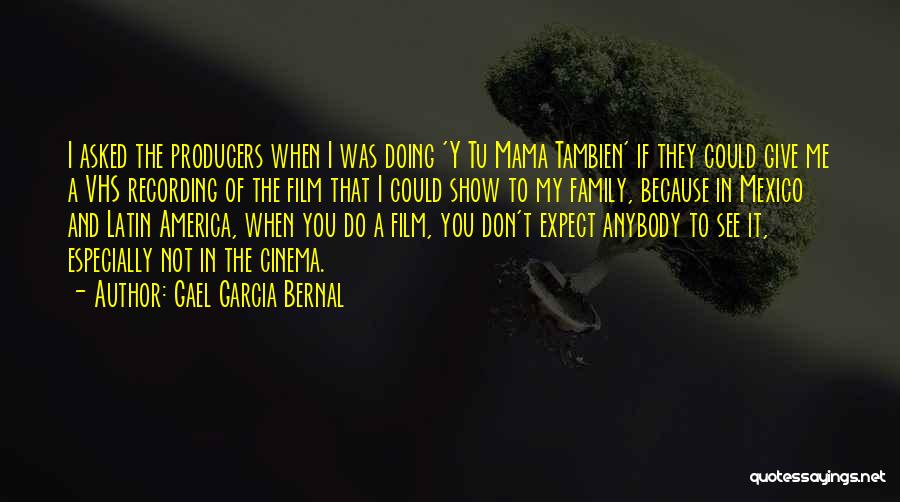 Vhs 2 Quotes By Gael Garcia Bernal
