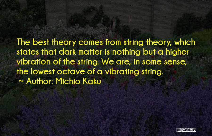 Vibrating Higher Quotes By Michio Kaku