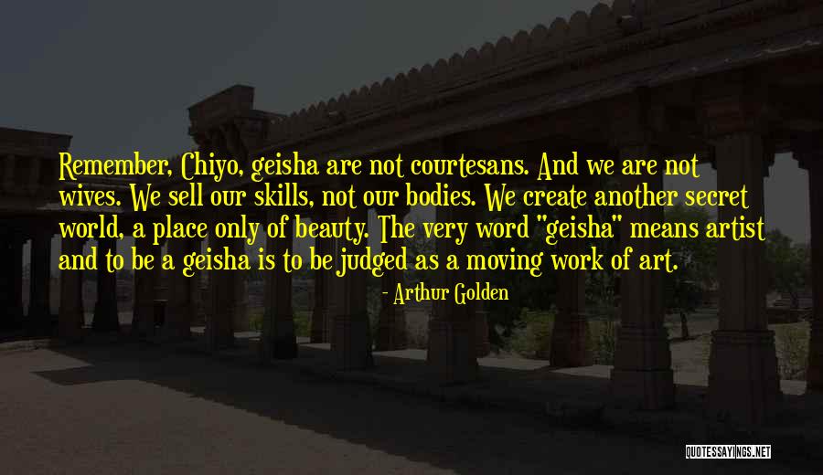 Vibrating Inspiring Quotes By Arthur Golden Vibrating Inspiring Quotes By Arthur Golden
