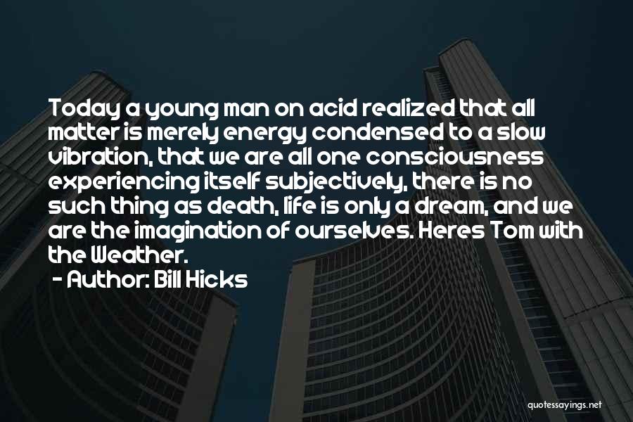 Vibration Energy Quotes By Bill Hicks