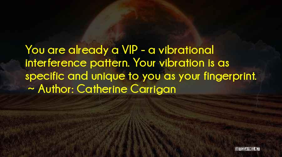 Vibration Energy Quotes By Catherine Carrigan