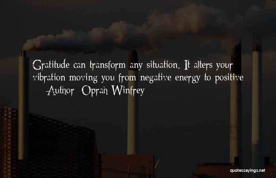 Vibration Energy Quotes By Oprah Winfrey