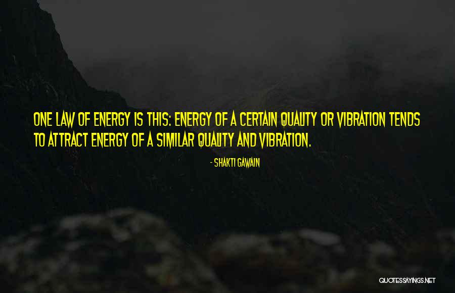 Vibration Energy Quotes By Shakti Gawain Vibration Energy Quotes By Shakti Gawain