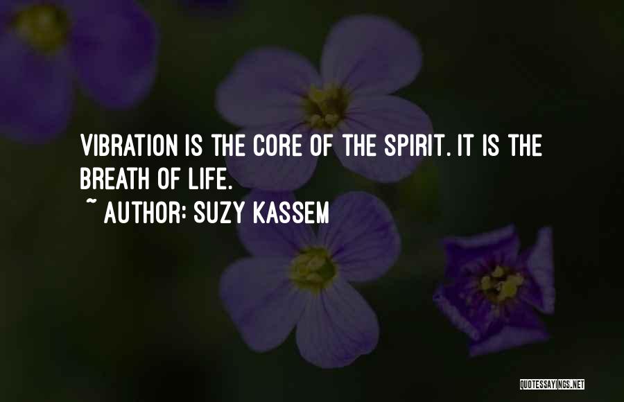 Vibration Energy Quotes By Suzy Kassem