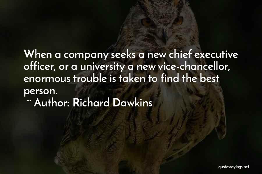 Vice Chancellor Quotes By Richard Dawkins