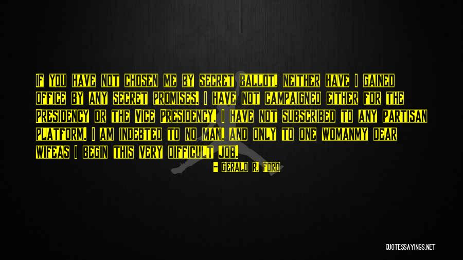 Vice Presidency Quotes By Gerald R. Ford Vice Presidency Quotes By Gerald R. Ford