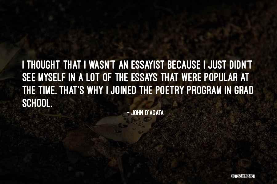 Viceregal Period Quotes By John D'Agata Viceregal Period Quotes By John D'Agata