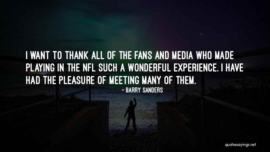 Vicinato Lyndhurst Quotes By Barry Sanders Vicinato Lyndhurst Quotes By Barry Sanders