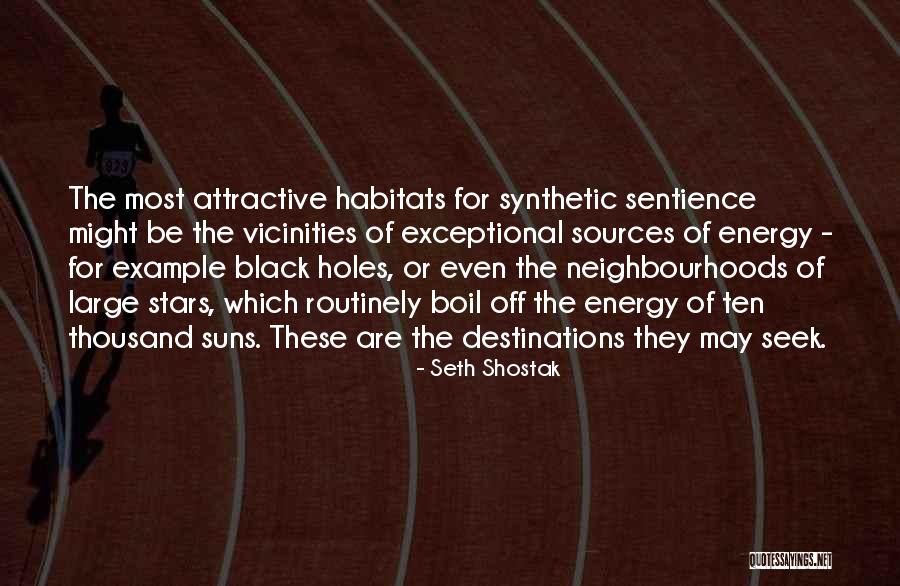 Vicinities Quotes By Seth Shostak Vicinities Quotes By Seth Shostak