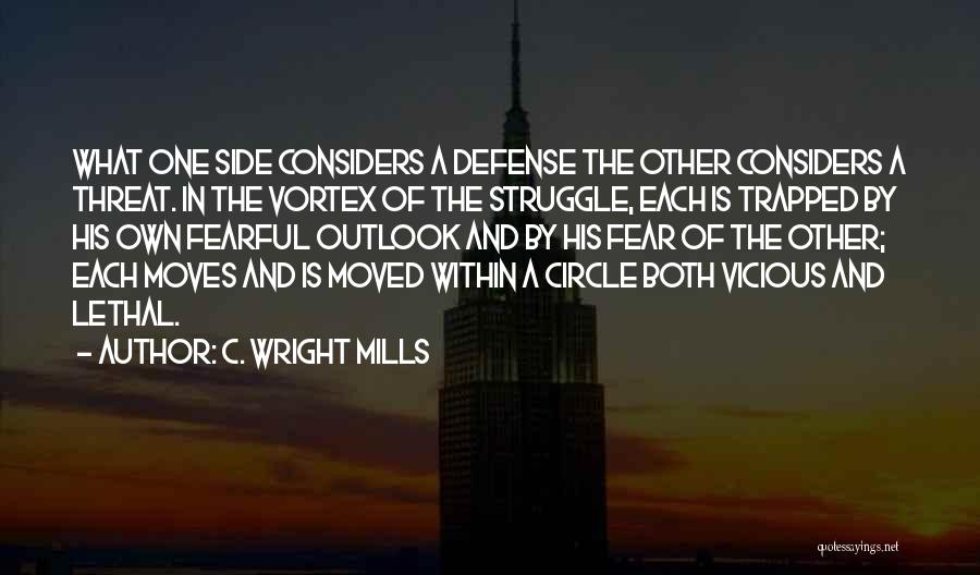 Vicious Circle Quotes By C. Wright Mills