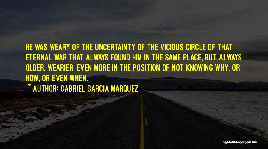 Vicious Circle Quotes By Gabriel Garcia Marquez