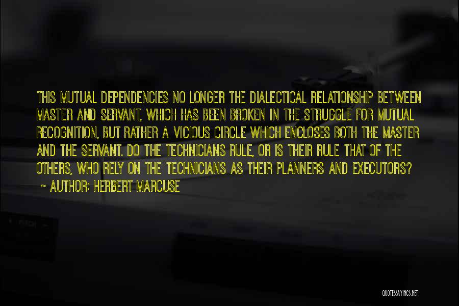 Vicious Circle Quotes By Herbert Marcuse