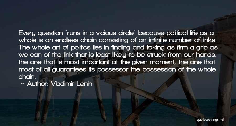 Vicious Circle Quotes By Vladimir Lenin