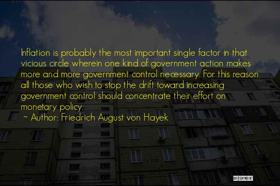 Vicious Kind Quotes By Friedrich August Von Hayek