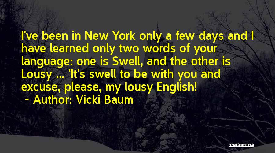 Vicki Baum Quotes 2082163