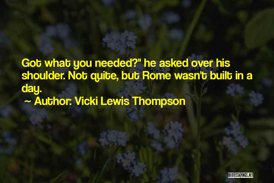 Vicki Lewis Thompson Quotes 764239