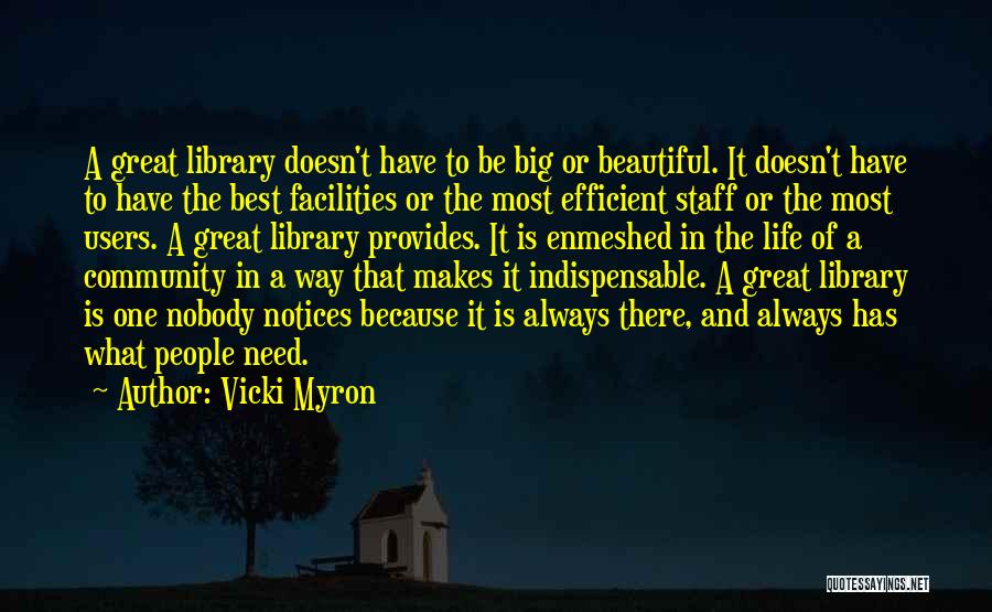 Vicki Myron Quotes 896808