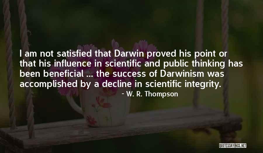 Vicklyn Beeman Quotes By W. R. Thompson Vicklyn Beeman Quotes By W. R. Thompson