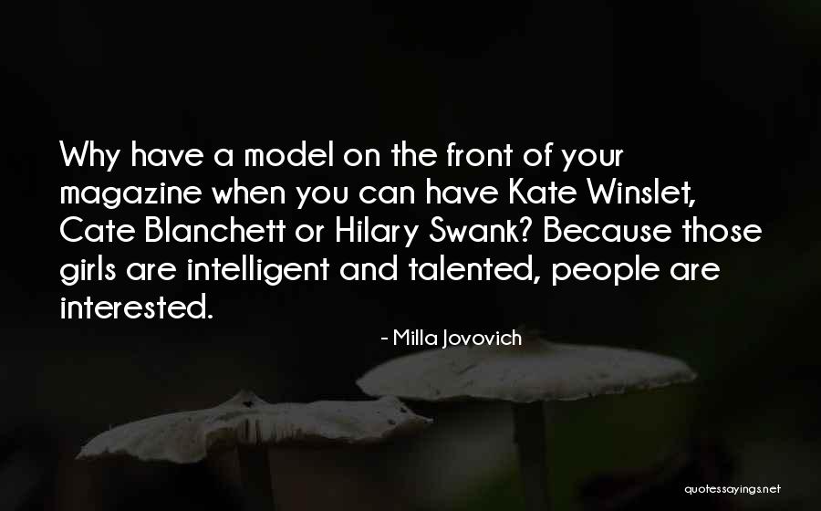 Vicquerra Quotes By Milla Jovovich Vicquerra Quotes By Milla Jovovich