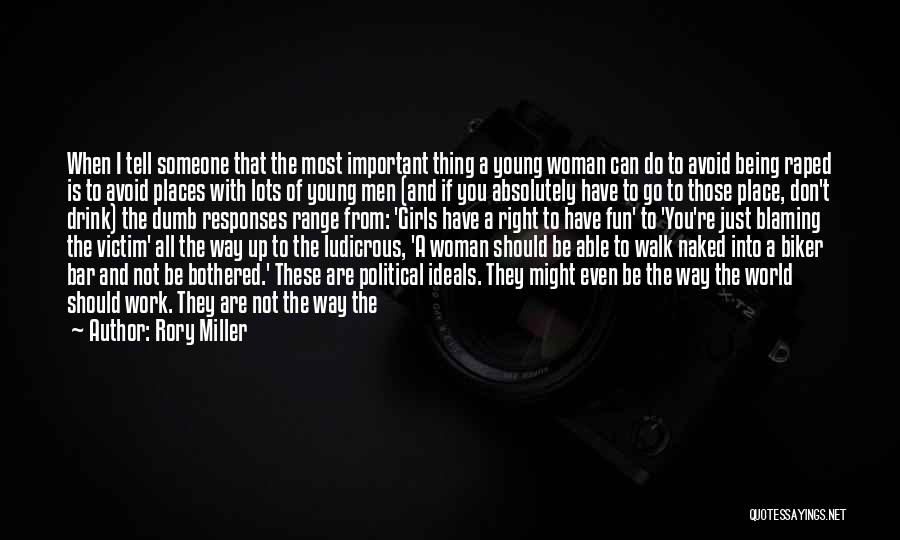 Victim Blaming Quotes By Rory Miller