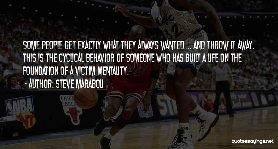 Victim Mentality Quotes By Steve Maraboli