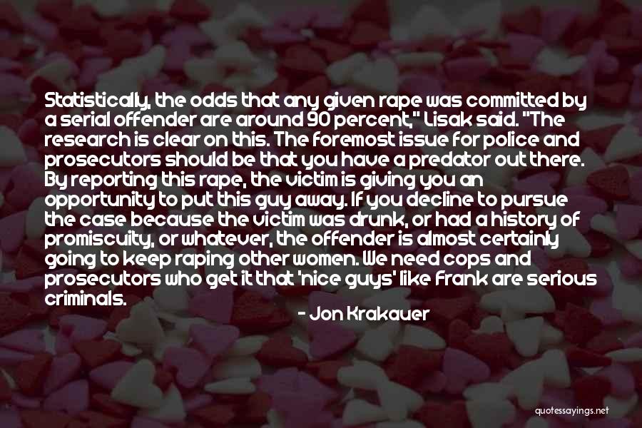 Victim Of Crime Quotes By Jon Krakauer