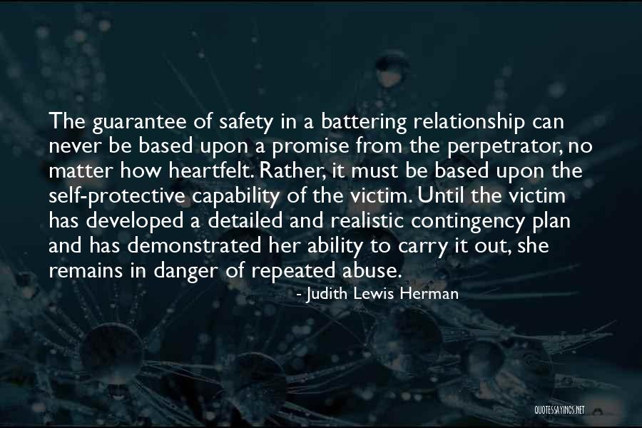 Victim Of Domestic Violence Quotes By Judith Lewis Herman