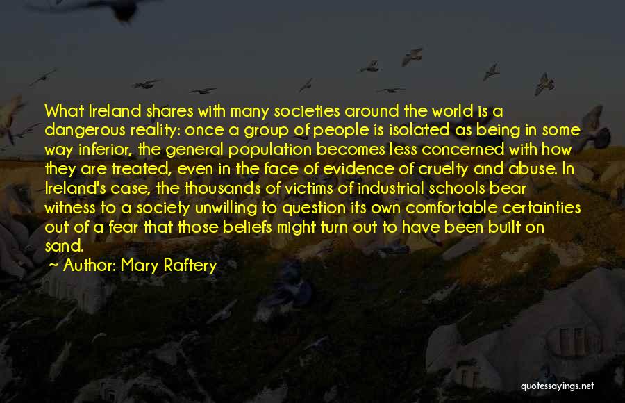 Victims Of Abuse Quotes By Mary Raftery