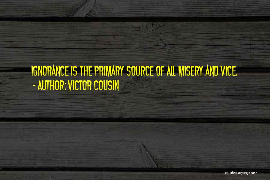 Victor Cousin Quotes 1961162